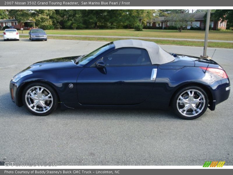  2007 350Z Grand Touring Roadster San Marino Blue Pearl