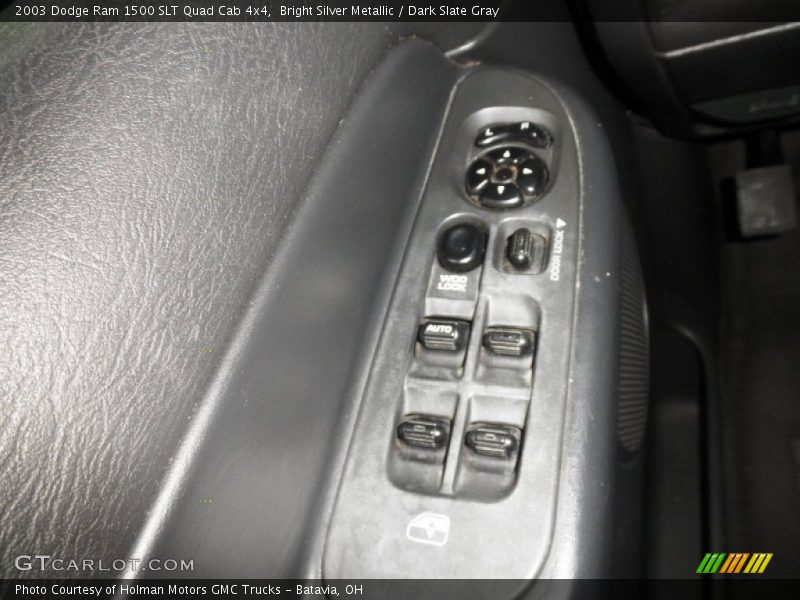 Bright Silver Metallic / Dark Slate Gray 2003 Dodge Ram 1500 SLT Quad Cab 4x4