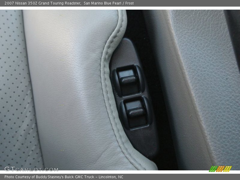 San Marino Blue Pearl / Frost 2007 Nissan 350Z Grand Touring Roadster