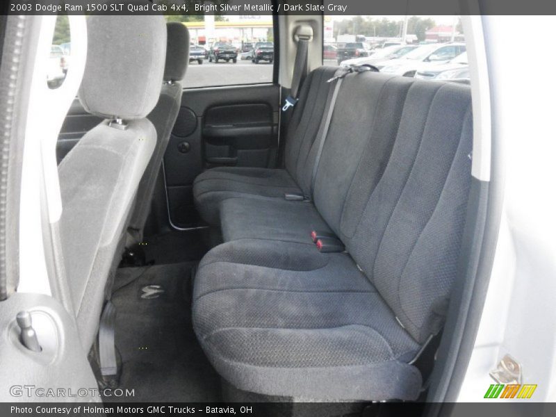 Bright Silver Metallic / Dark Slate Gray 2003 Dodge Ram 1500 SLT Quad Cab 4x4