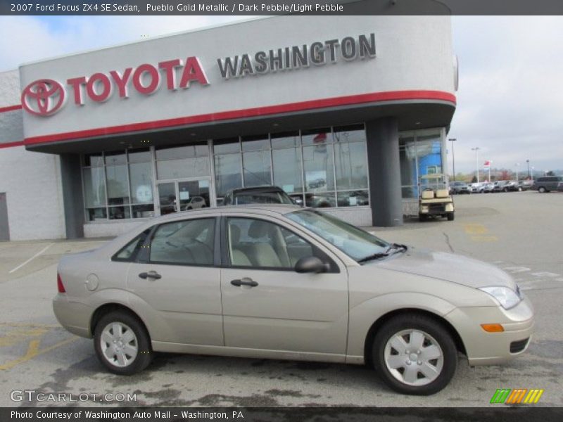 Pueblo Gold Metallic / Dark Pebble/Light Pebble 2007 Ford Focus ZX4 SE Sedan
