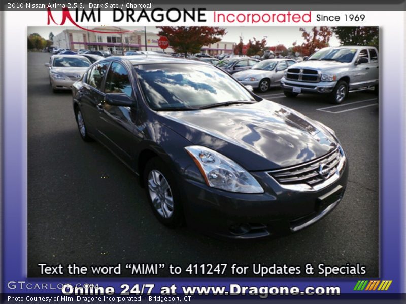 Dark Slate / Charcoal 2010 Nissan Altima 2.5 S