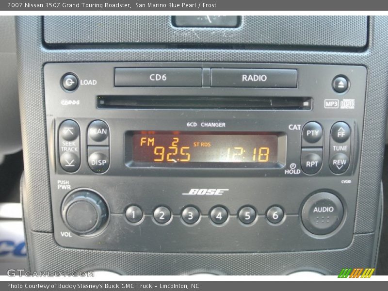 Audio System of 2007 350Z Grand Touring Roadster