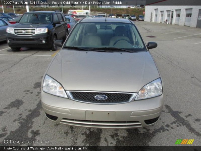 Pueblo Gold Metallic / Dark Pebble/Light Pebble 2007 Ford Focus ZX4 SE Sedan