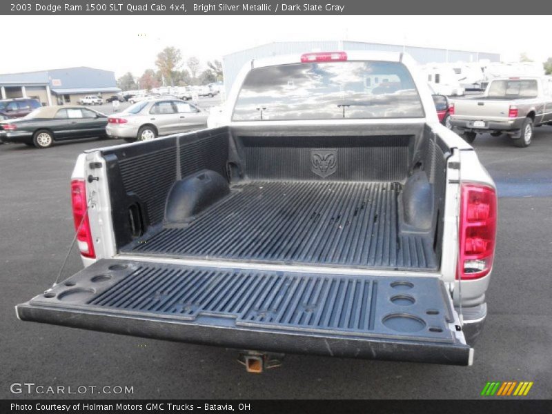 Bright Silver Metallic / Dark Slate Gray 2003 Dodge Ram 1500 SLT Quad Cab 4x4