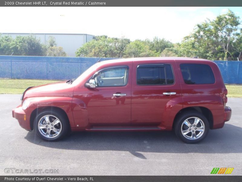 Crystal Red Metallic / Cashmere 2009 Chevrolet HHR LT