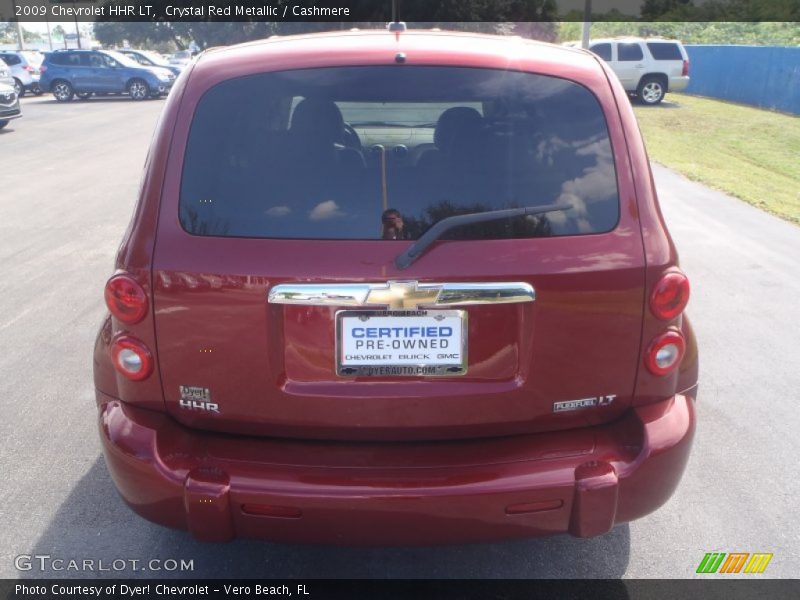 Crystal Red Metallic / Cashmere 2009 Chevrolet HHR LT