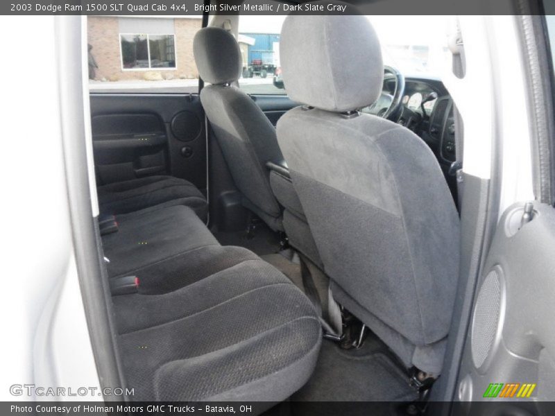 Bright Silver Metallic / Dark Slate Gray 2003 Dodge Ram 1500 SLT Quad Cab 4x4