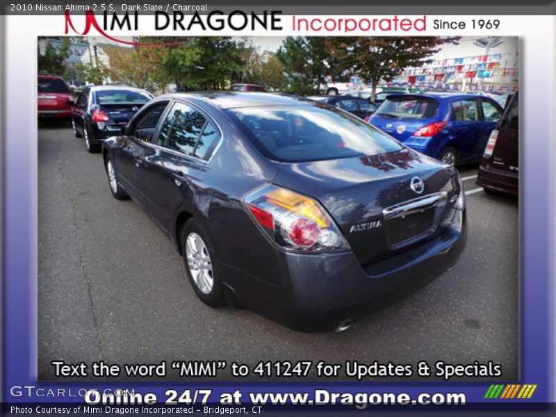 Dark Slate / Charcoal 2010 Nissan Altima 2.5 S