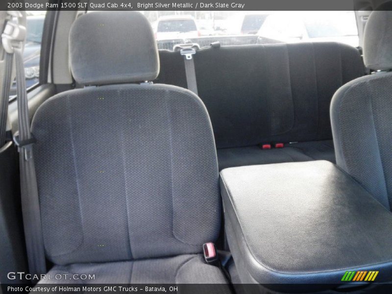 Bright Silver Metallic / Dark Slate Gray 2003 Dodge Ram 1500 SLT Quad Cab 4x4