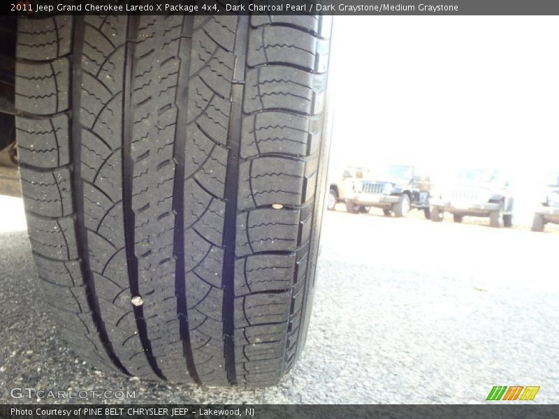 Dark Charcoal Pearl / Dark Graystone/Medium Graystone 2011 Jeep Grand Cherokee Laredo X Package 4x4
