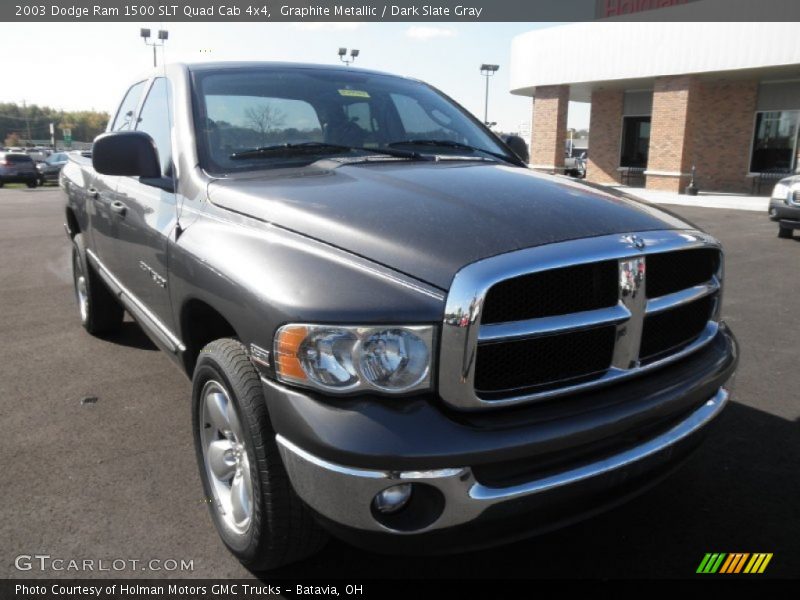 Front 3/4 View of 2003 Ram 1500 SLT Quad Cab 4x4