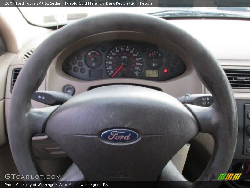 Pueblo Gold Metallic / Dark Pebble/Light Pebble 2007 Ford Focus ZX4 SE Sedan