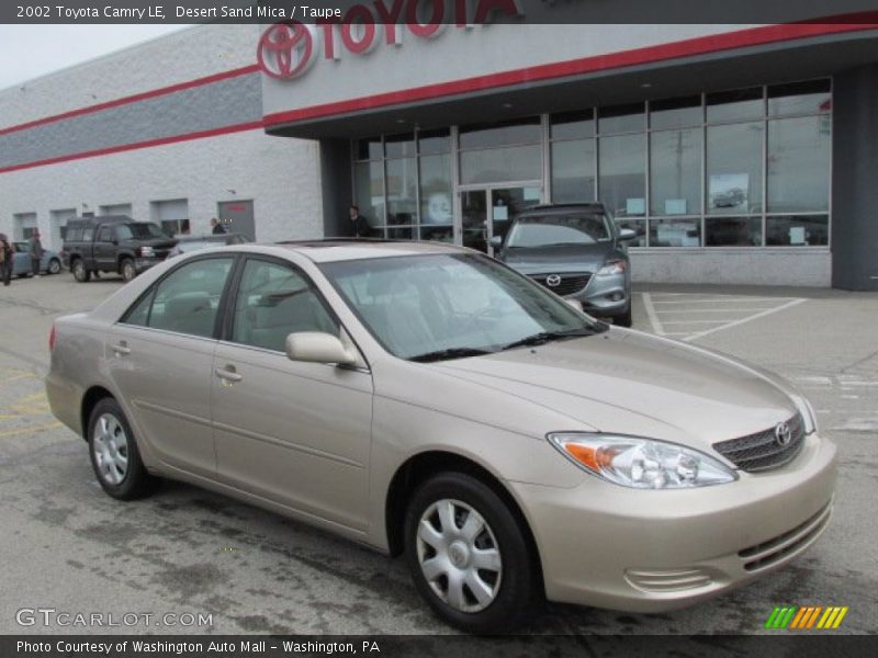 Desert Sand Mica / Taupe 2002 Toyota Camry LE