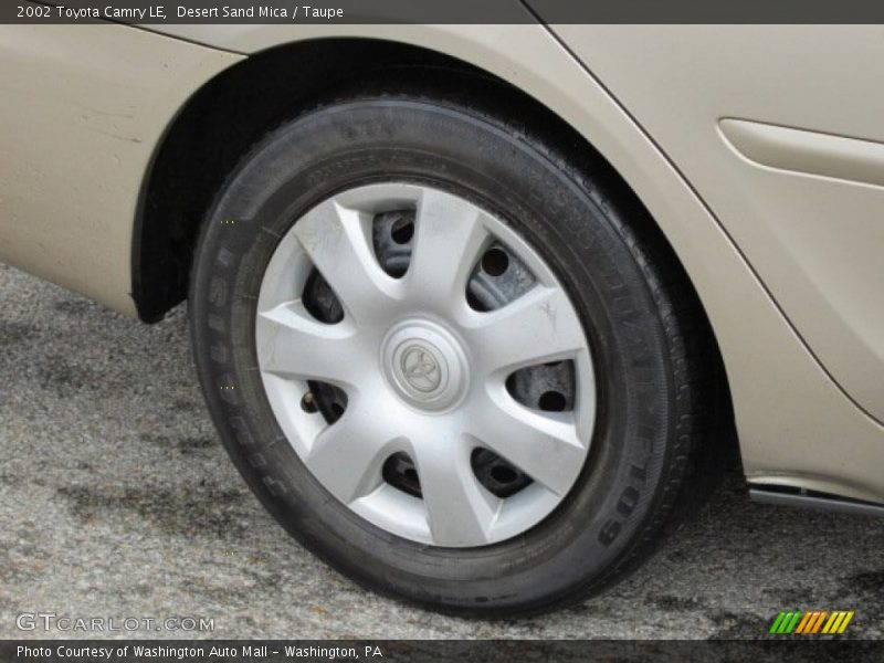 Desert Sand Mica / Taupe 2002 Toyota Camry LE