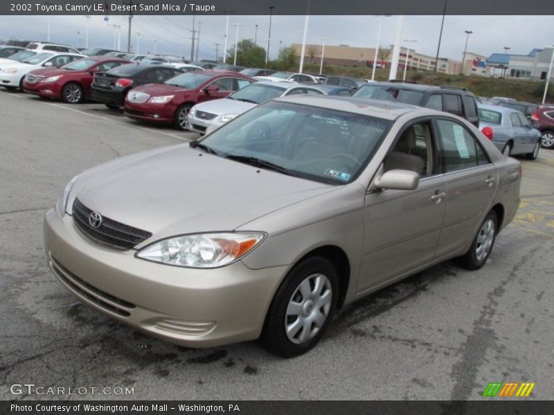 Desert Sand Mica / Taupe 2002 Toyota Camry LE
