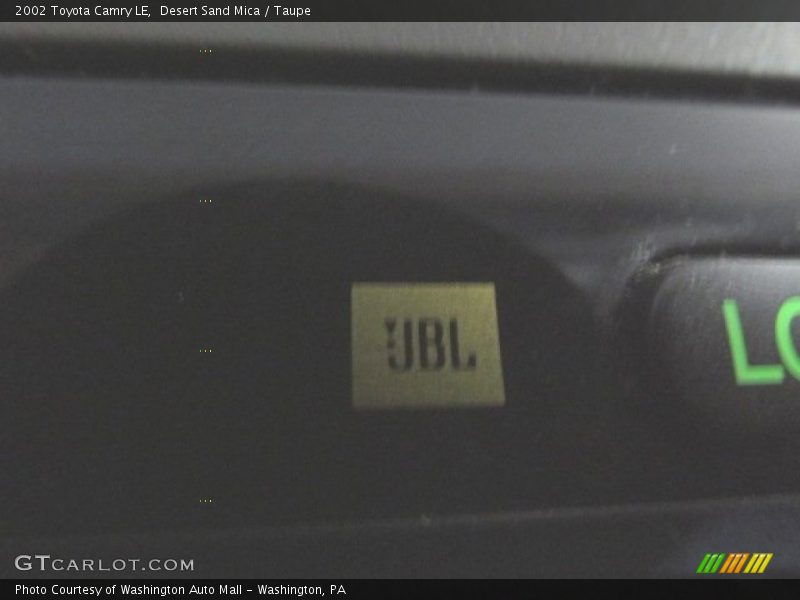Desert Sand Mica / Taupe 2002 Toyota Camry LE