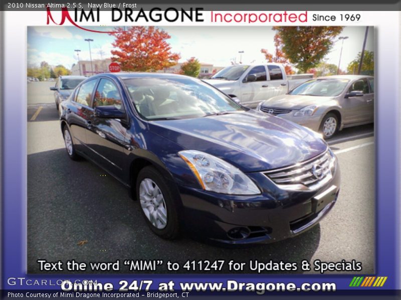 Navy Blue / Frost 2010 Nissan Altima 2.5 S