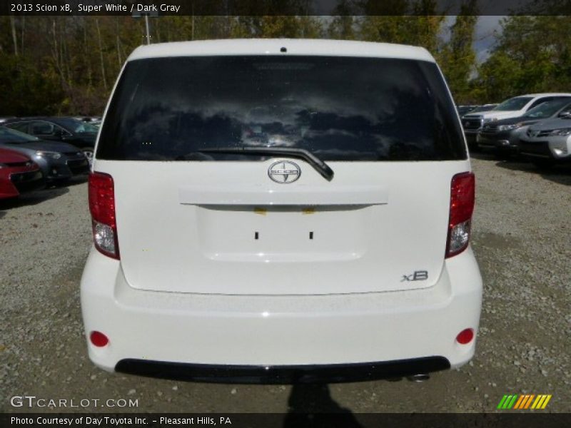 Super White / Dark Gray 2013 Scion xB