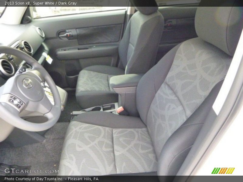 Super White / Dark Gray 2013 Scion xB