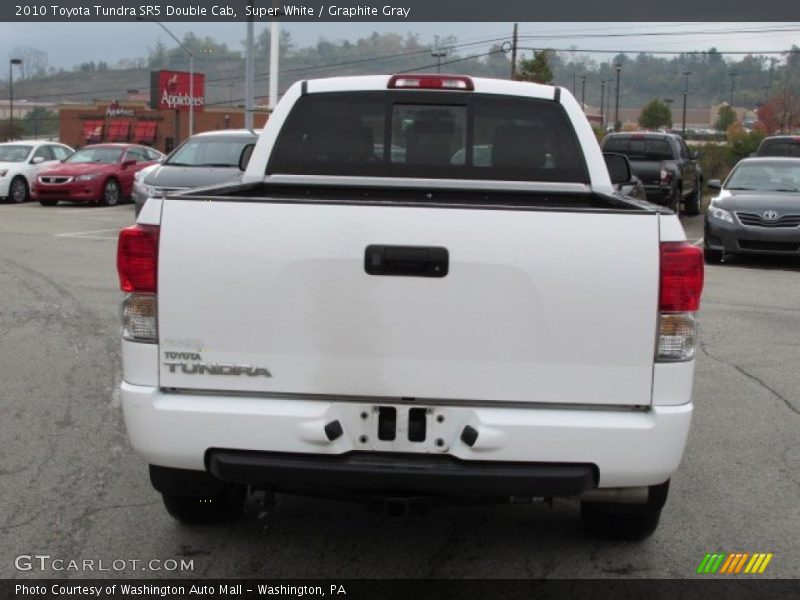 Super White / Graphite Gray 2010 Toyota Tundra SR5 Double Cab