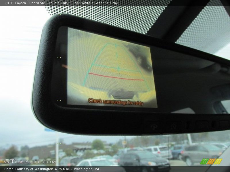 Super White / Graphite Gray 2010 Toyota Tundra SR5 Double Cab