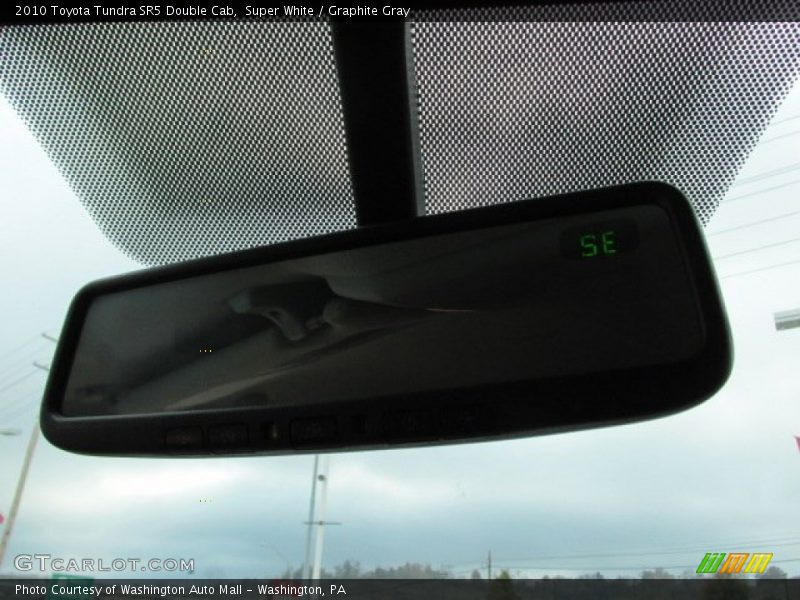 Super White / Graphite Gray 2010 Toyota Tundra SR5 Double Cab