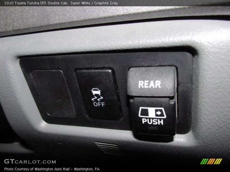 Super White / Graphite Gray 2010 Toyota Tundra SR5 Double Cab
