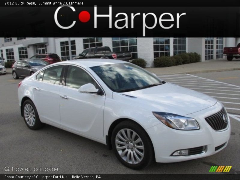 Summit White / Cashmere 2012 Buick Regal