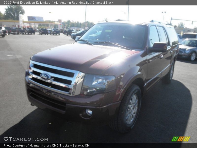 Autumn Red Metallic / Charcoal Black 2012 Ford Expedition EL Limited 4x4