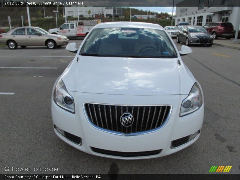 Summit White / Cashmere 2012 Buick Regal
