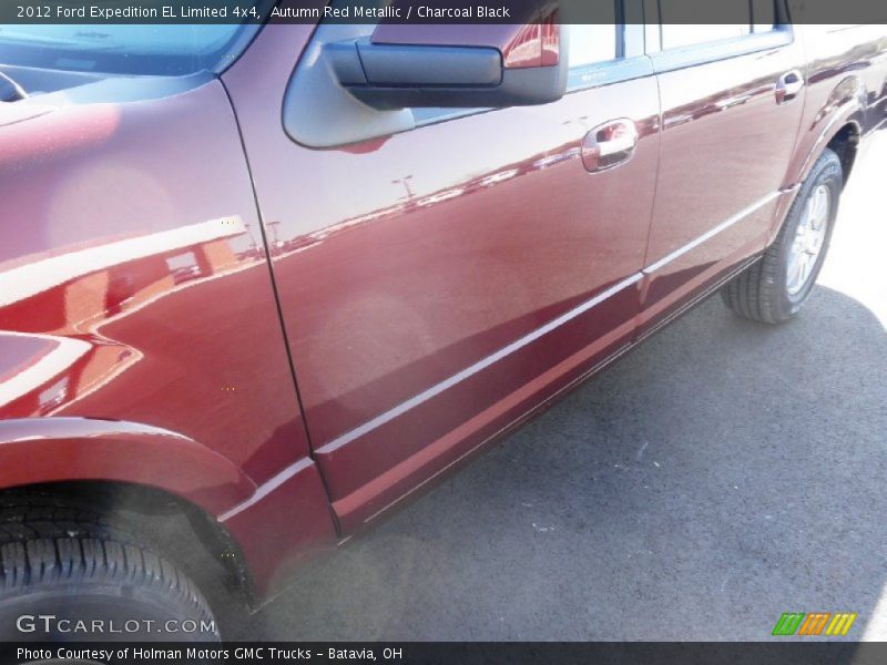 Autumn Red Metallic / Charcoal Black 2012 Ford Expedition EL Limited 4x4