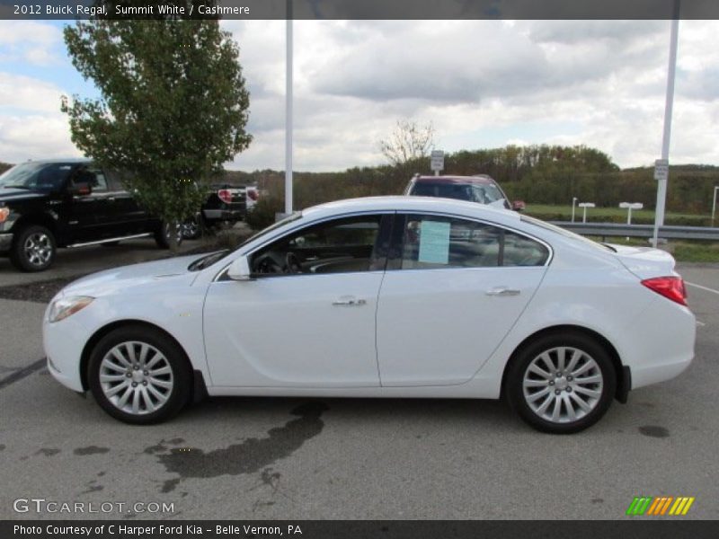 Summit White / Cashmere 2012 Buick Regal