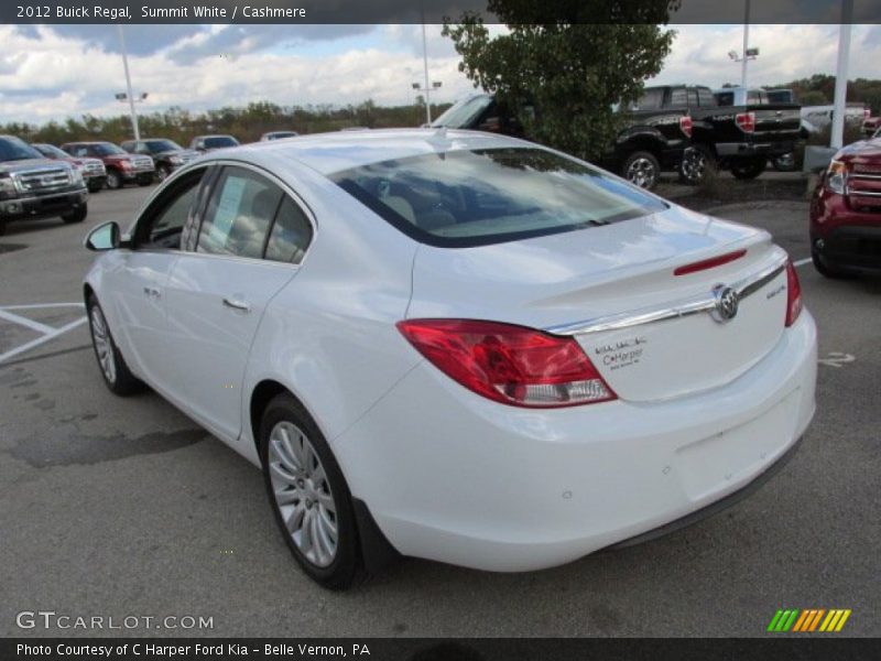 Summit White / Cashmere 2012 Buick Regal