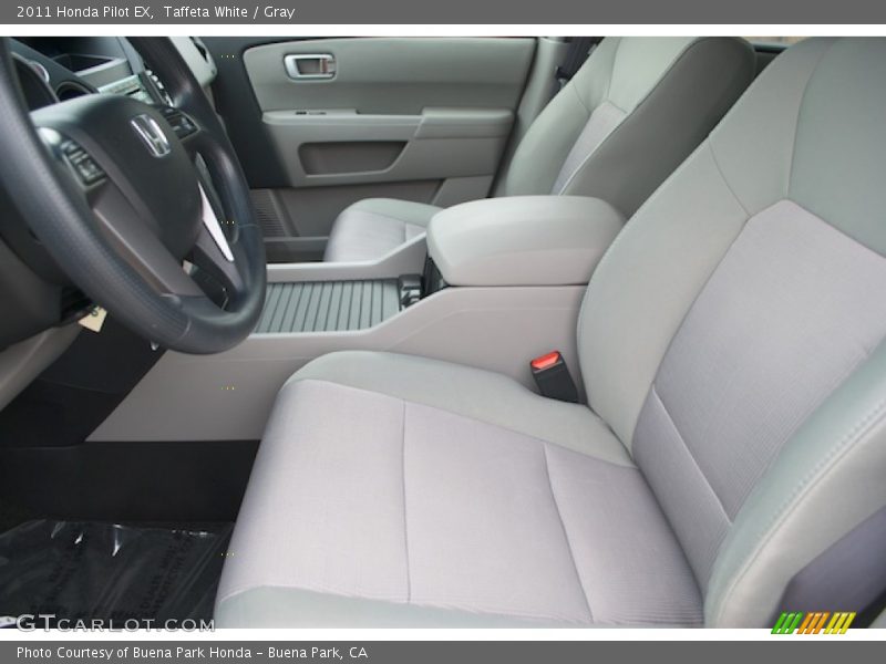 Taffeta White / Gray 2011 Honda Pilot EX