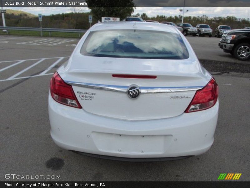 Summit White / Cashmere 2012 Buick Regal
