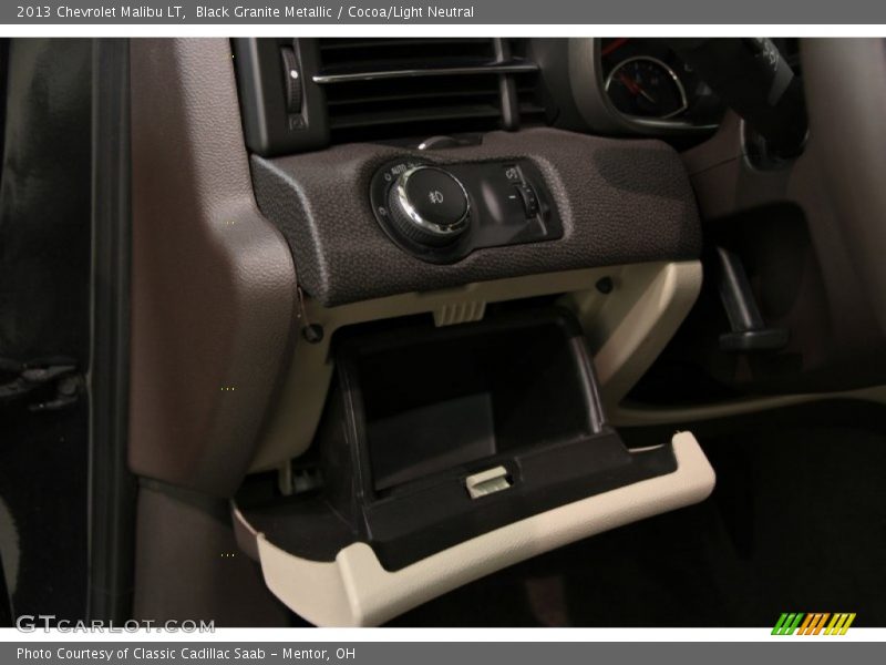 Black Granite Metallic / Cocoa/Light Neutral 2013 Chevrolet Malibu LT