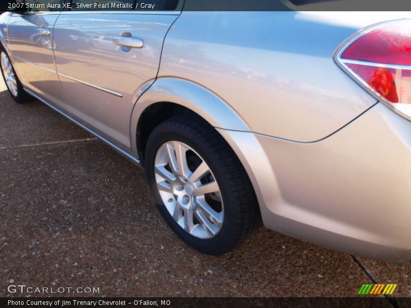 Silver Pearl Metallic / Gray 2007 Saturn Aura XE