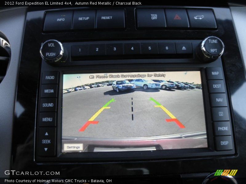 Autumn Red Metallic / Charcoal Black 2012 Ford Expedition EL Limited 4x4