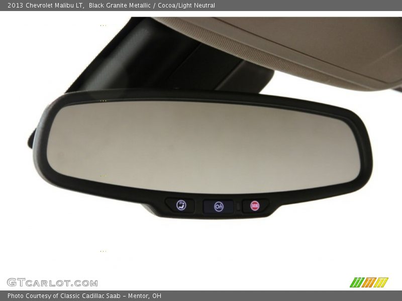 Black Granite Metallic / Cocoa/Light Neutral 2013 Chevrolet Malibu LT