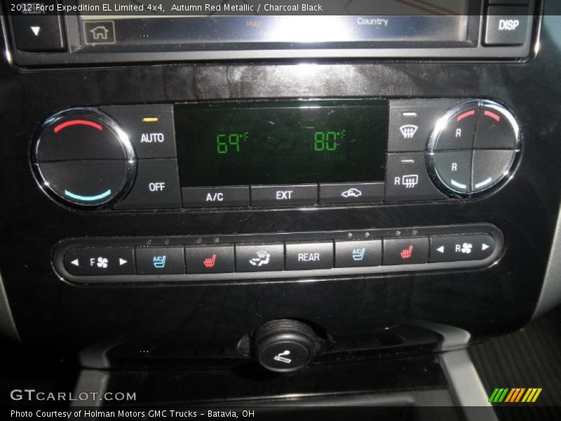 Autumn Red Metallic / Charcoal Black 2012 Ford Expedition EL Limited 4x4