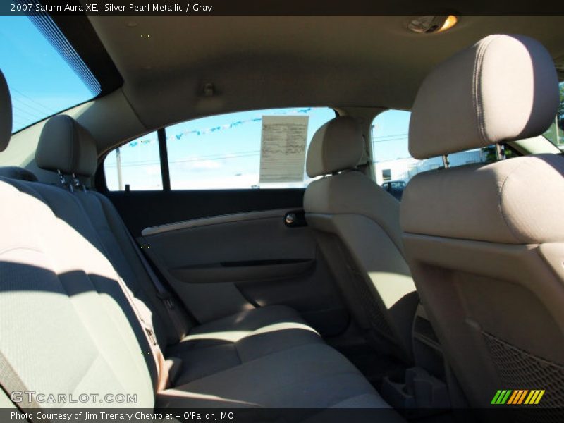 Silver Pearl Metallic / Gray 2007 Saturn Aura XE
