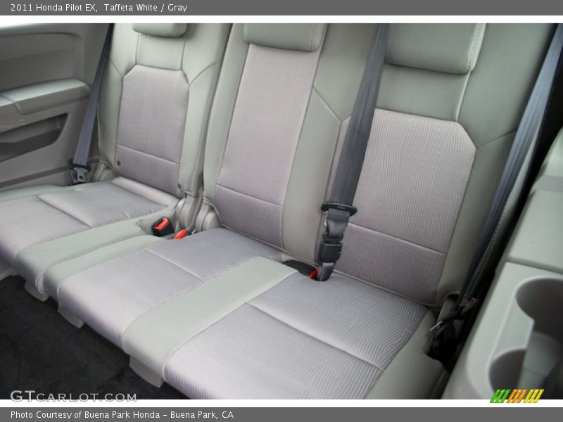 Taffeta White / Gray 2011 Honda Pilot EX