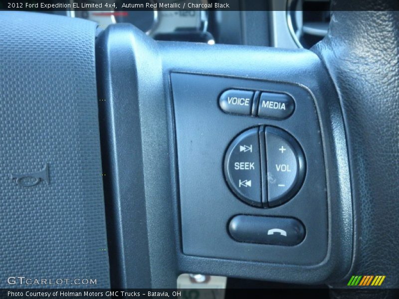 Autumn Red Metallic / Charcoal Black 2012 Ford Expedition EL Limited 4x4