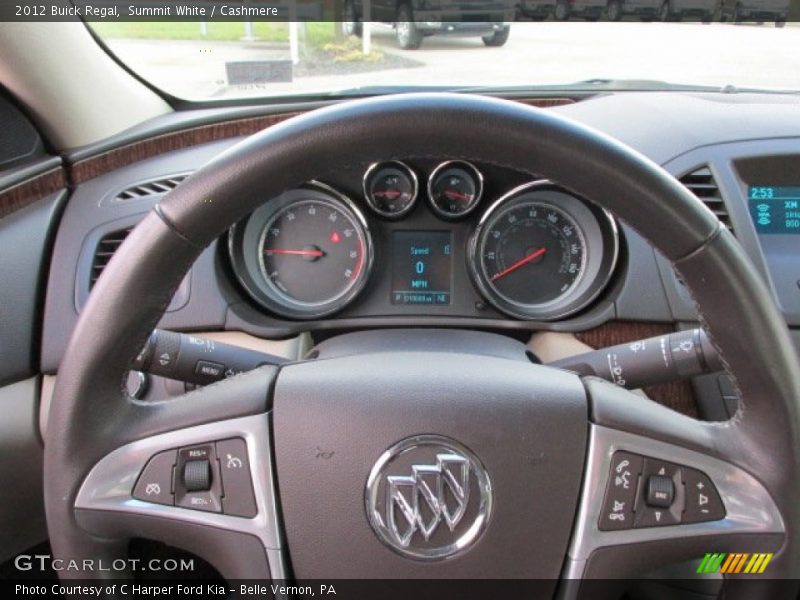 Summit White / Cashmere 2012 Buick Regal