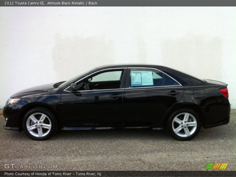 Attitude Black Metallic / Black 2012 Toyota Camry SE