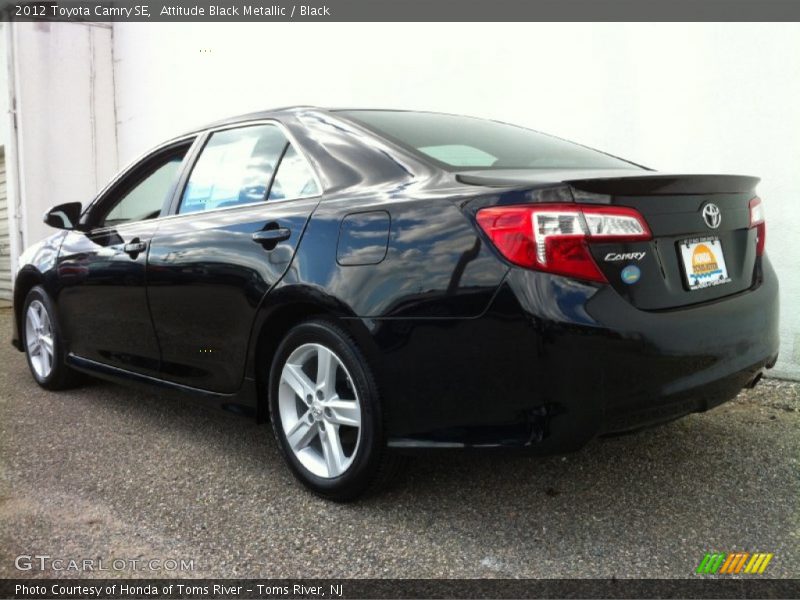 Attitude Black Metallic / Black 2012 Toyota Camry SE