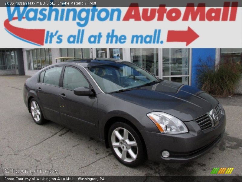 Smoke Metallic / Frost 2005 Nissan Maxima 3.5 SE