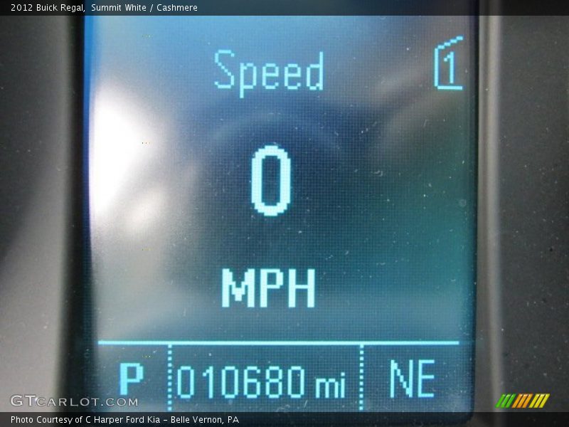 Summit White / Cashmere 2012 Buick Regal