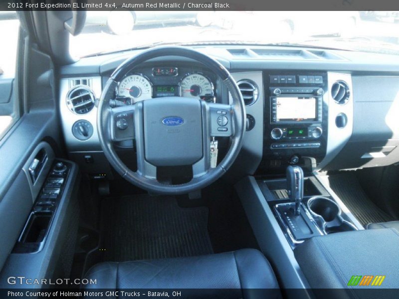 Autumn Red Metallic / Charcoal Black 2012 Ford Expedition EL Limited 4x4